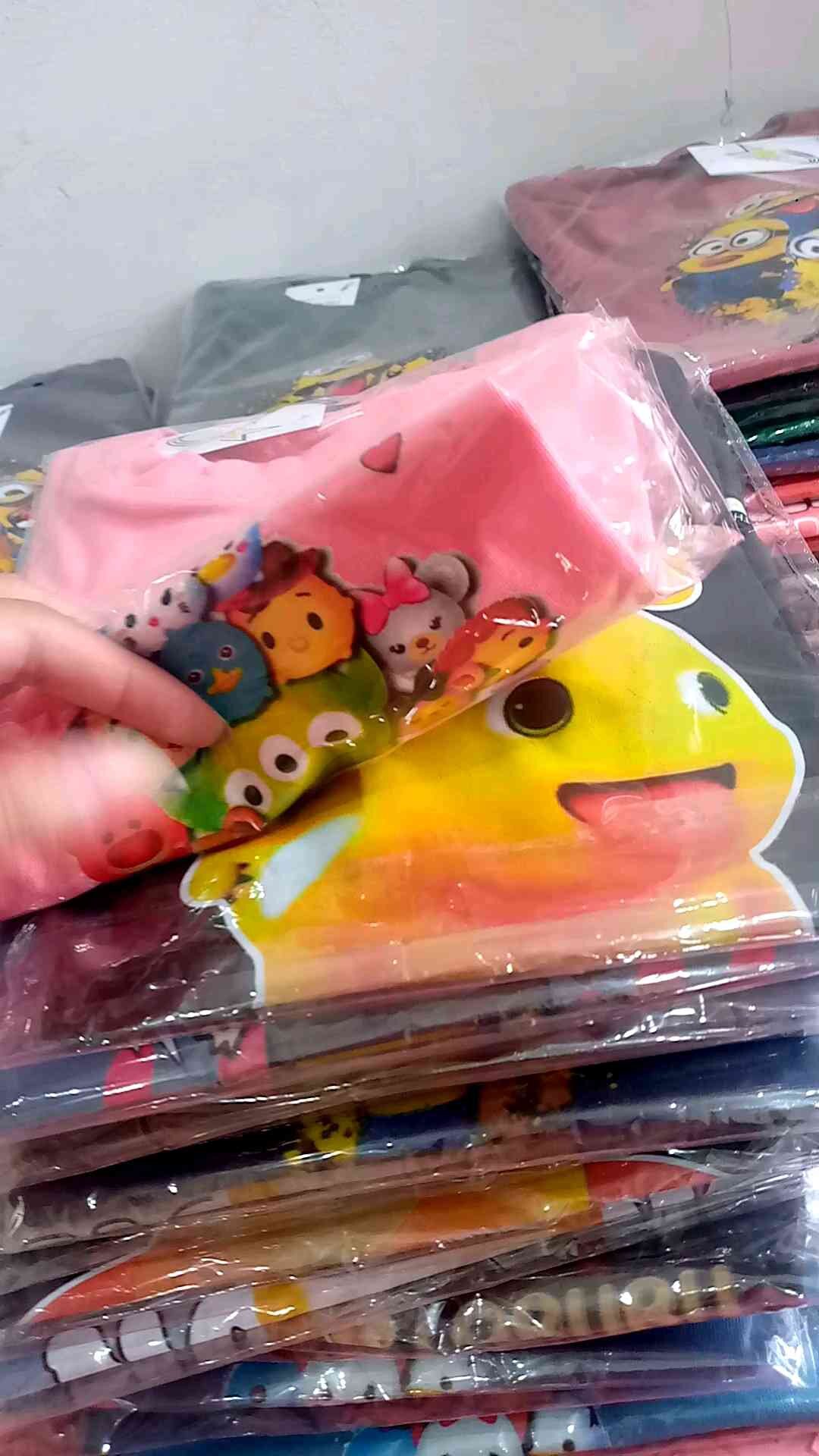 Kaos Anak Minions Labubu Nailong tsumtsum Kuromi Mobile Viral