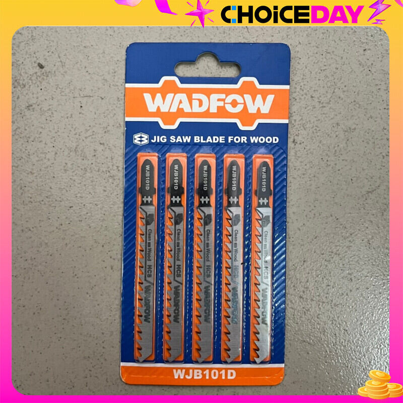 Bộ 5 lưỡi cưa lọng cắt sạch (cưa gỗ) WADFOW WJB101D