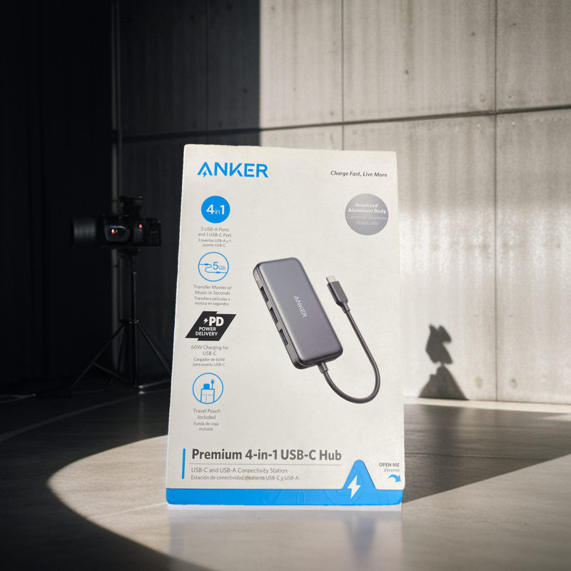 Anker Premium 4-in-1 USB C Hub Adapter | Daraz.com.bd