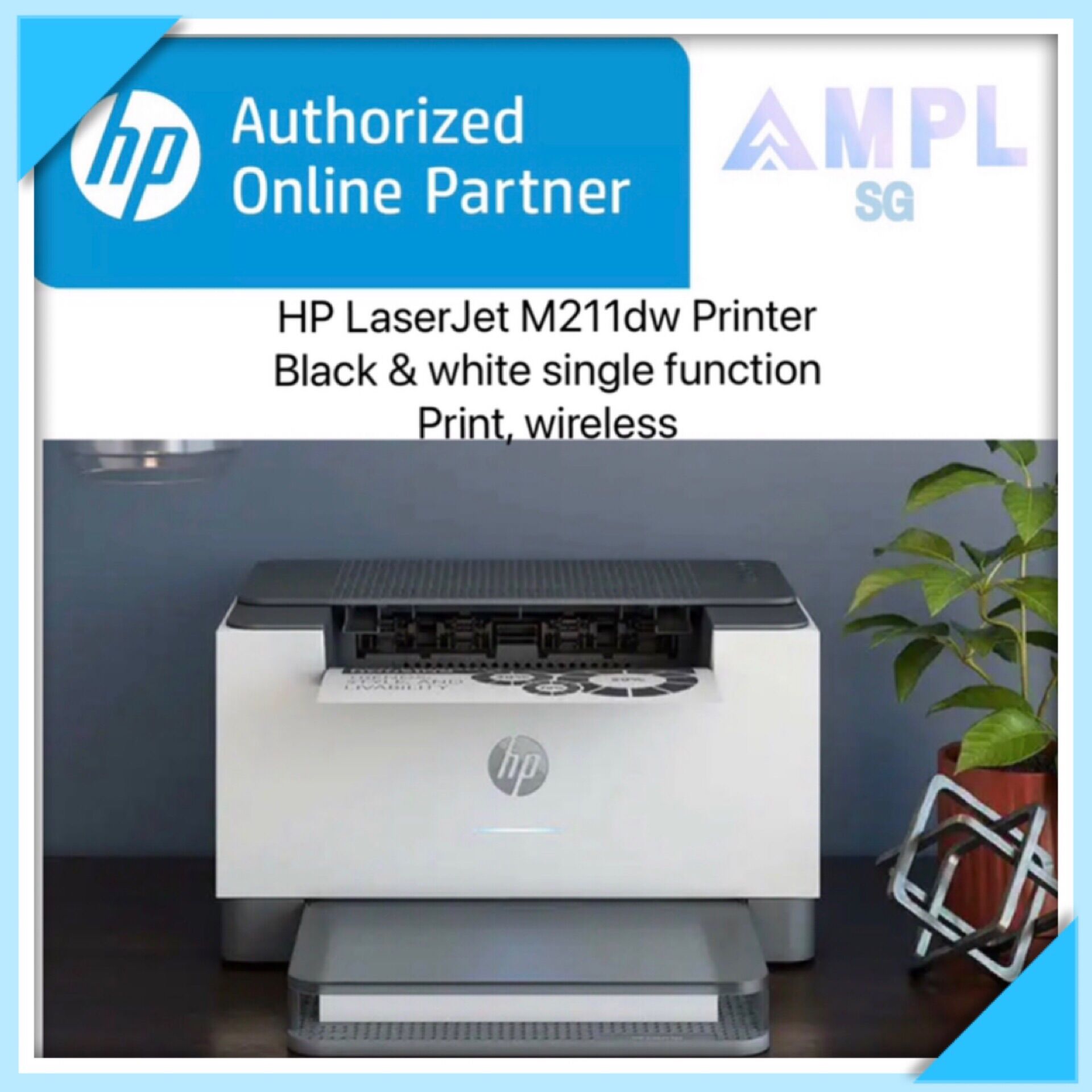 HP M211dw Mono LaserJet Single Function 