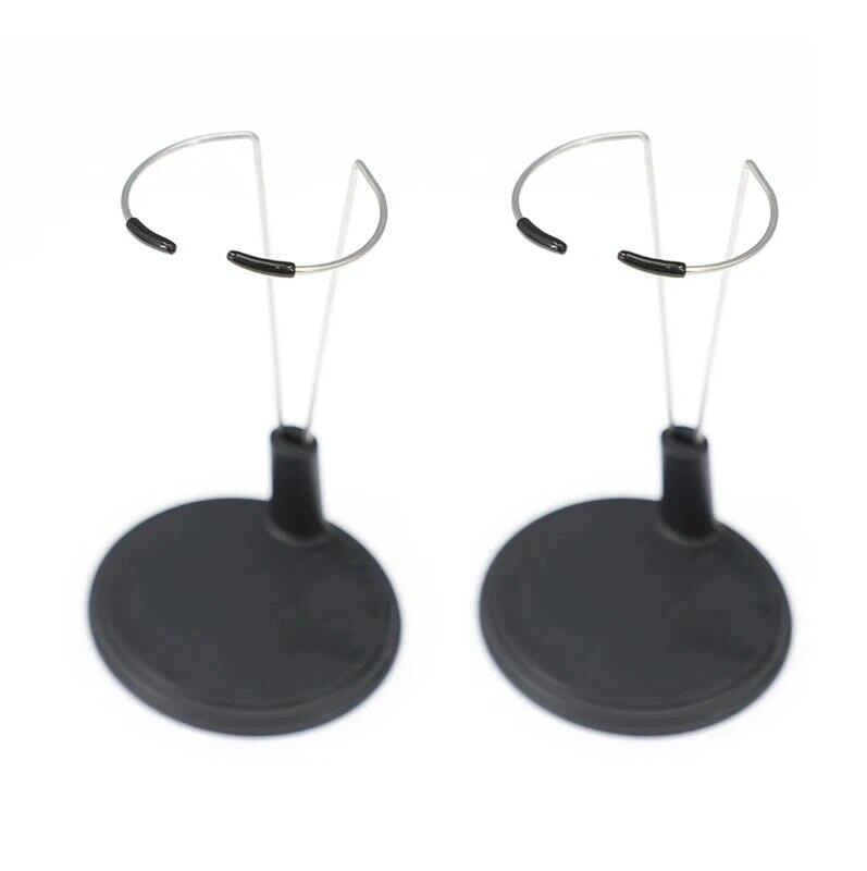 2Pcs Action Figure Stand Plastic Doll Display Stand Doll Bracket Support Adjustable Doll Stand for Fits 15-60cm Bear Dolls Toy