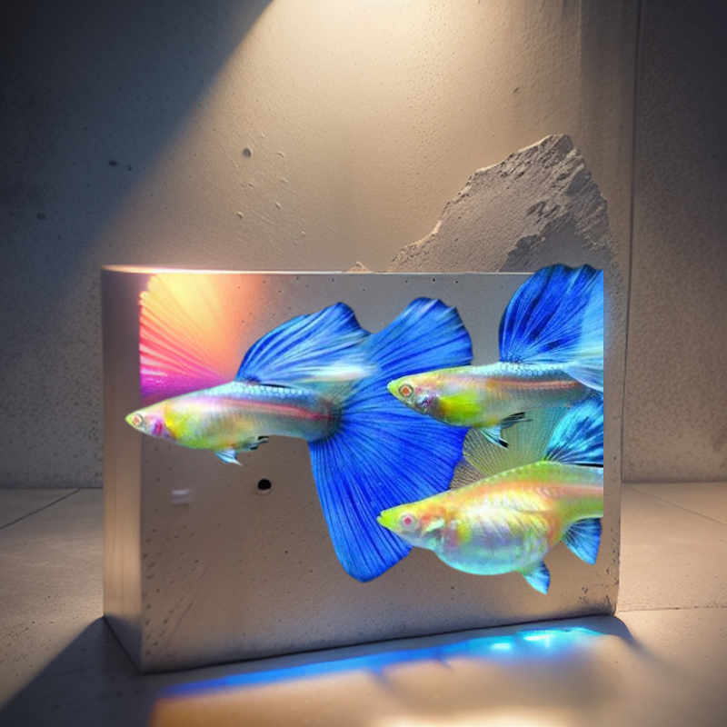 Guppy-Blue topaz (1 cặp trống-mái)
