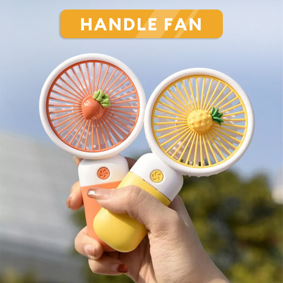 Rechargeable USB Mini Fan - Cute and Powerful 