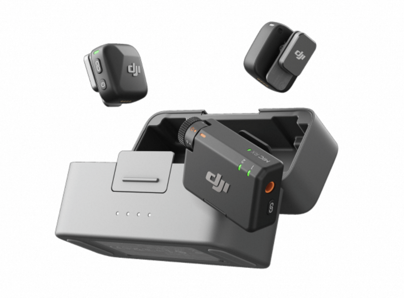 DJI Mic Mini Wireless Microphone - Ultra Light, Discreet Microphone, 11.5h Operating Time, High-Quality Audio, Active Noise Canceling ราคา 5,160 บาท*ส่งฟรี