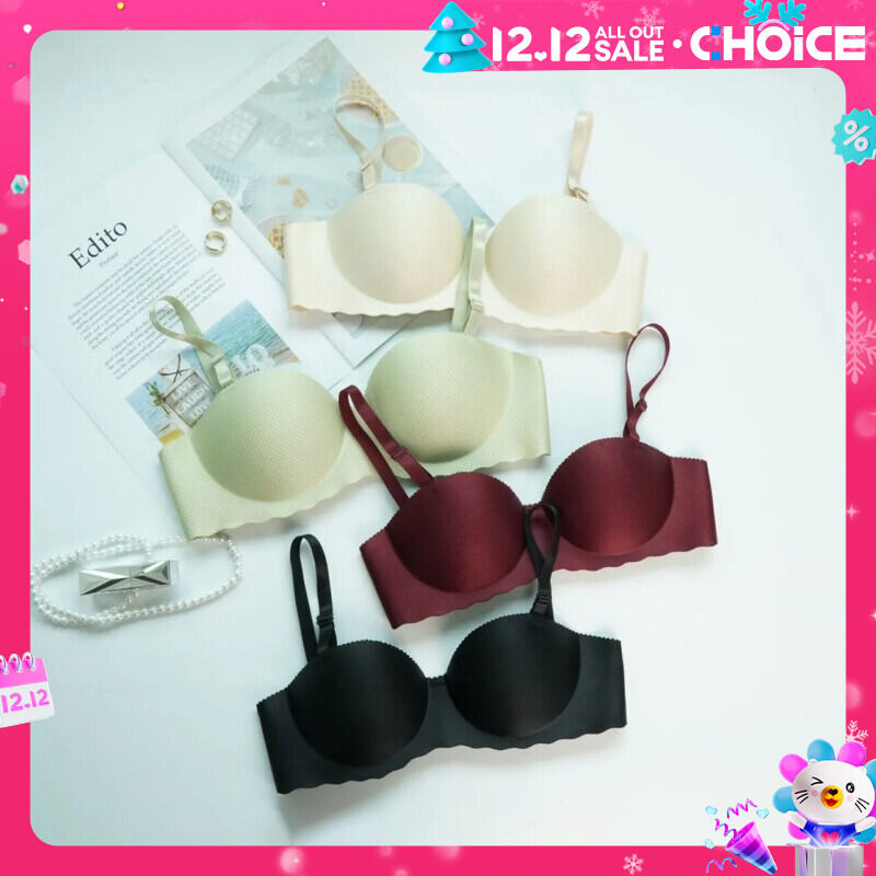 Sexy Bra Push Up Seamless Underwear Phụ nữ màu không dây Underwear Tất cả trong một tập hợp có thể chuyển đổi Bra