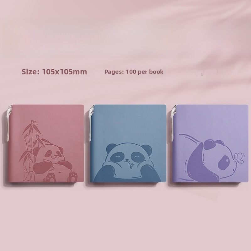 Portable Pocket Square Mini Notebook High Aesthetic Value Simple Cute Diary Book Small Size Convenient Carry Anytime Anywhere