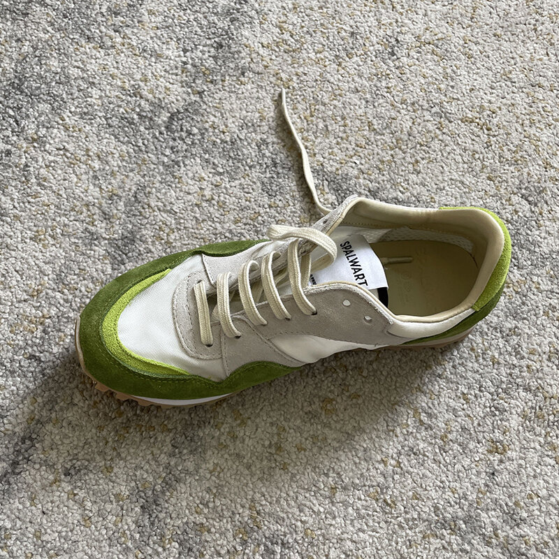 Spalwart Unisex Retro Running Shoes Casual Sporty Style Agan Dequn Fashionable Mesh Lined round Toe Deep Mouth Rubber Sole · v8