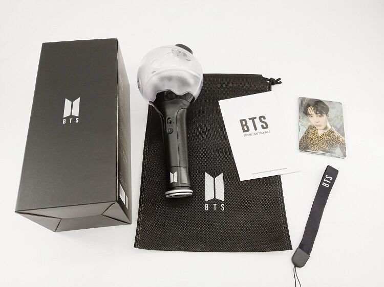 BTS Special Edition ARMY BOMB Ver.4 Support Light Bluetooth Bluetooth Peripheral Products Fan Lighting Color Changeable