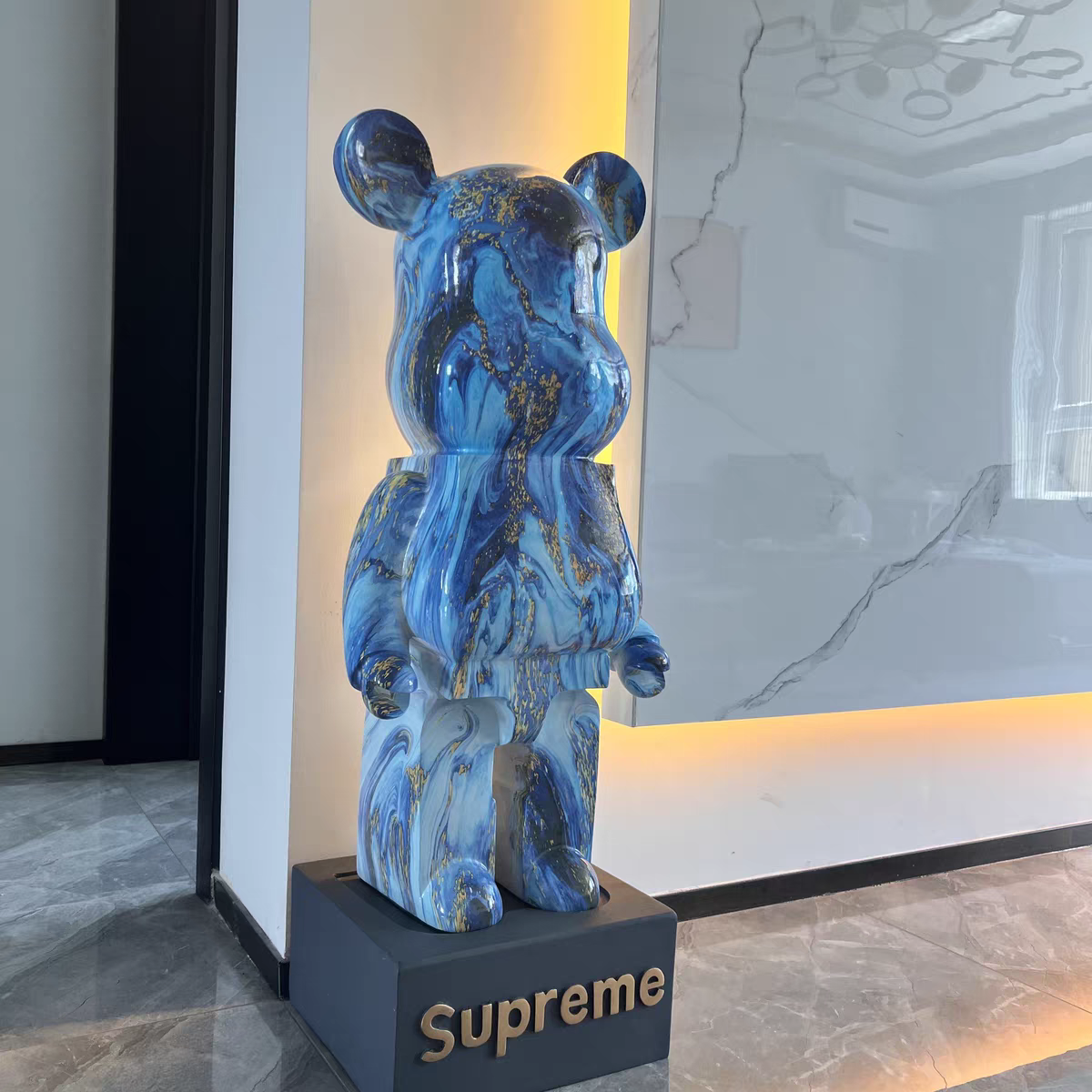 supreme bear statue