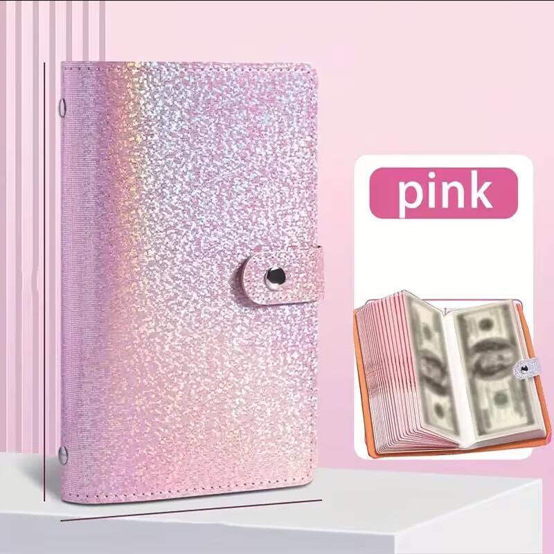 Soft Leather Binder Budget Planner Cash Envelope Binder With Budget Envelopes A6 Binder Pockets Cash Envelope Wallet Budgeting