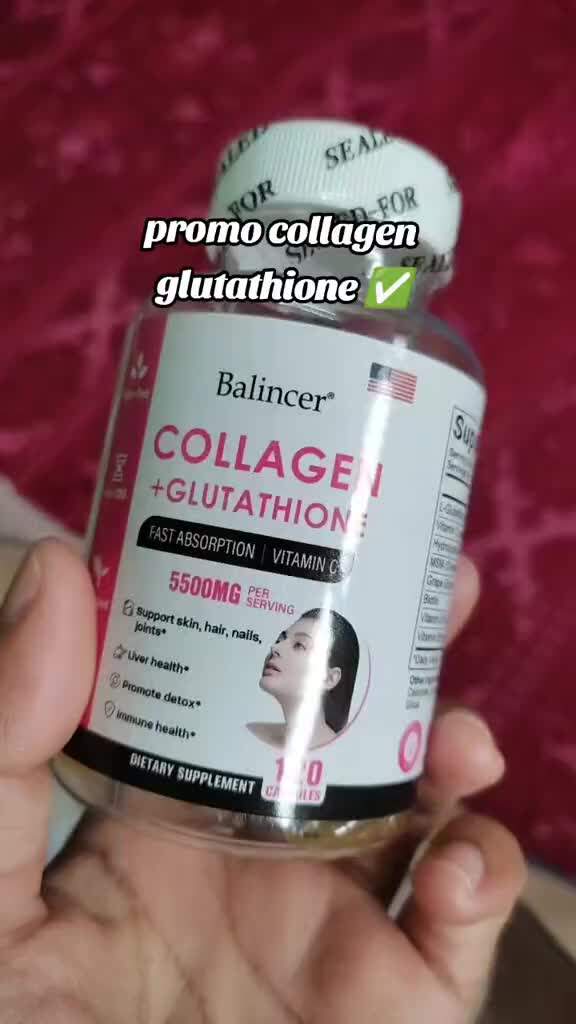 balincer collagen glutathione Amazon.com: CHANGARLOAD Glutathione Collagen Glow Gummies for Women, Glutathione  Collagen Glow Gummies for Dark Spot, 60/120Pcs Korean Organic Glow Beauty  Collagen for Skin Care(2) : Health & Household main image 1