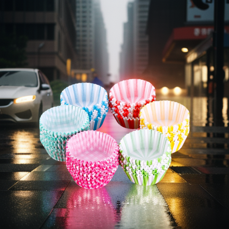 Paper Cup Cake Mould 100 Pieces | Daraz.pk