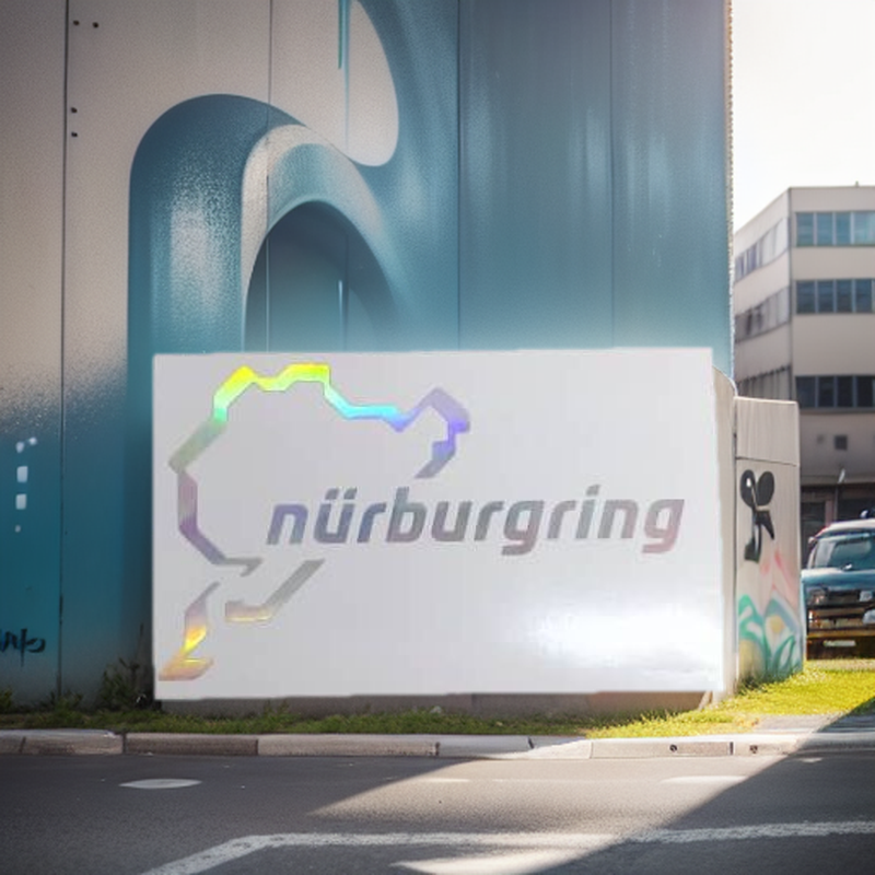 Nurburgring Circuit Sticker 1pcs 4in x 2.4in | Lazada