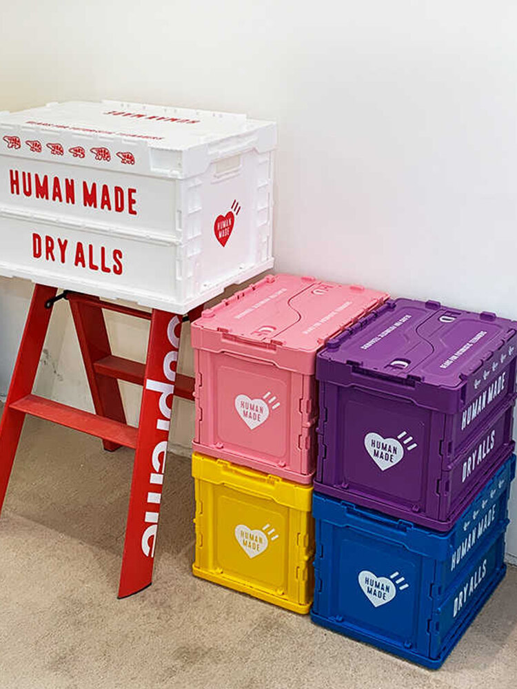 Human Made Foldable Camping Organizer 50L Capacity Storage Box For