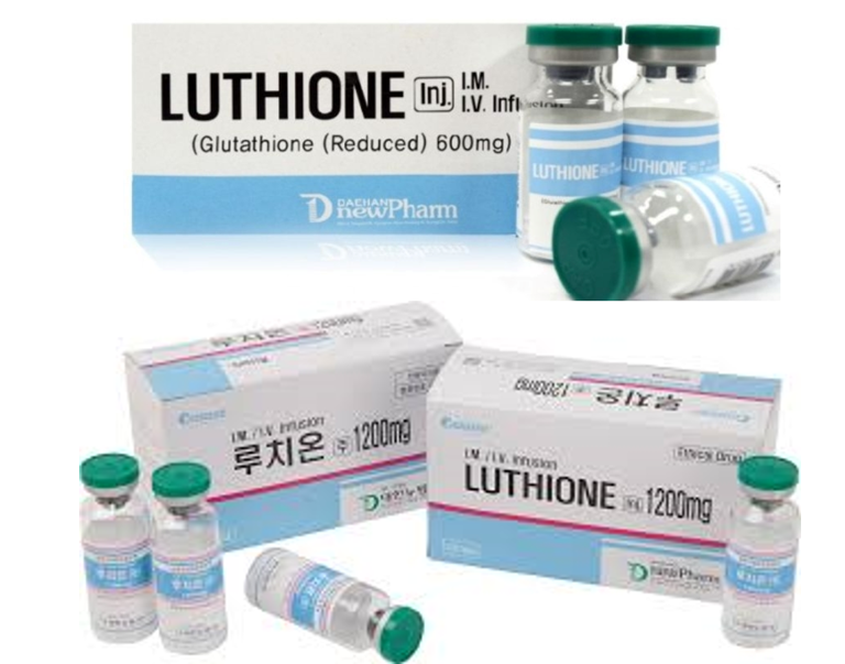 luthione 600mg glutathione ☆Authenticity Guaranteed☆ / 1200 mg from Korea Dr. Su Formulations | Size:10 Count - Case of 12 to support skin lightening