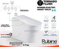 Rubine Antonio modern electric smart toilet bowl S06/S10 floor mounted (2yrs warranty)