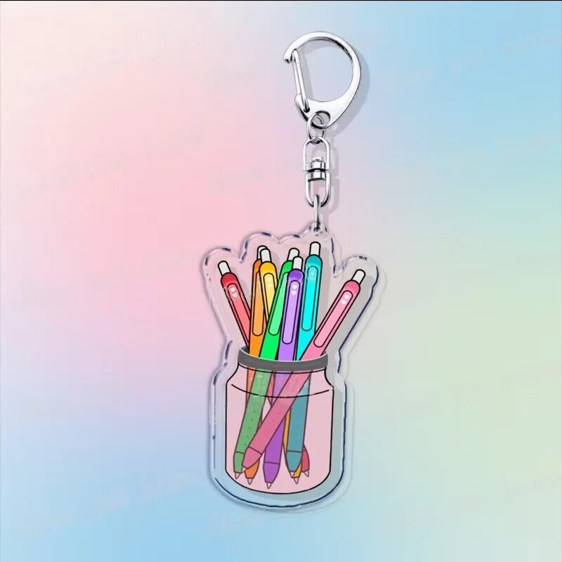 Bandai | Horror Obsession 2026 Keychain for Accessorie Bag Charm Nikki Scary One Wish Willow Farming Keyrings Jewelry Fans Gifts