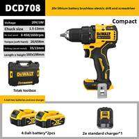 DeWalt | Brushless Cordless Drill Impact Drill Multi-Function Electric Screwdriver