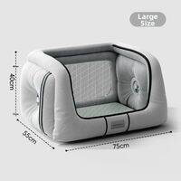 Popocola | Automatic Sensor Cooling Pet Bed with Auto Stop when Vacant Three Speed Control Quiet Operation for Dogs and Cats