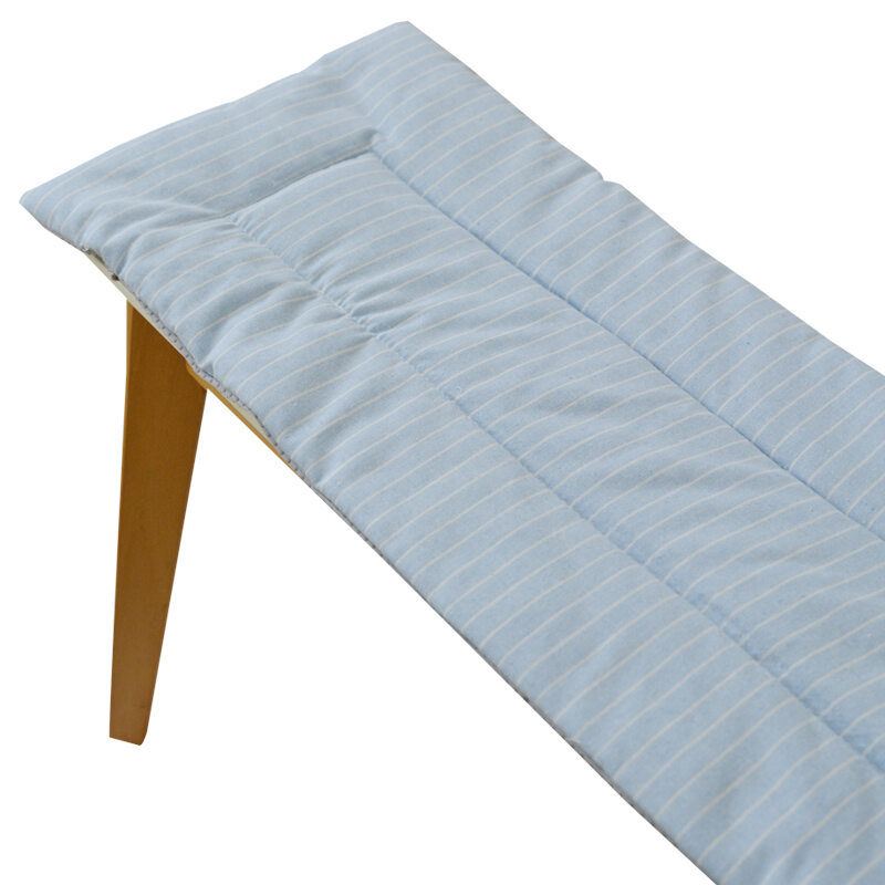 Modern Simple Long Rectangle Wooden Bench Cushion Sofa Footrest Pad Swap Shoes Seat Pad Home Decorative Fabric Chair Pad