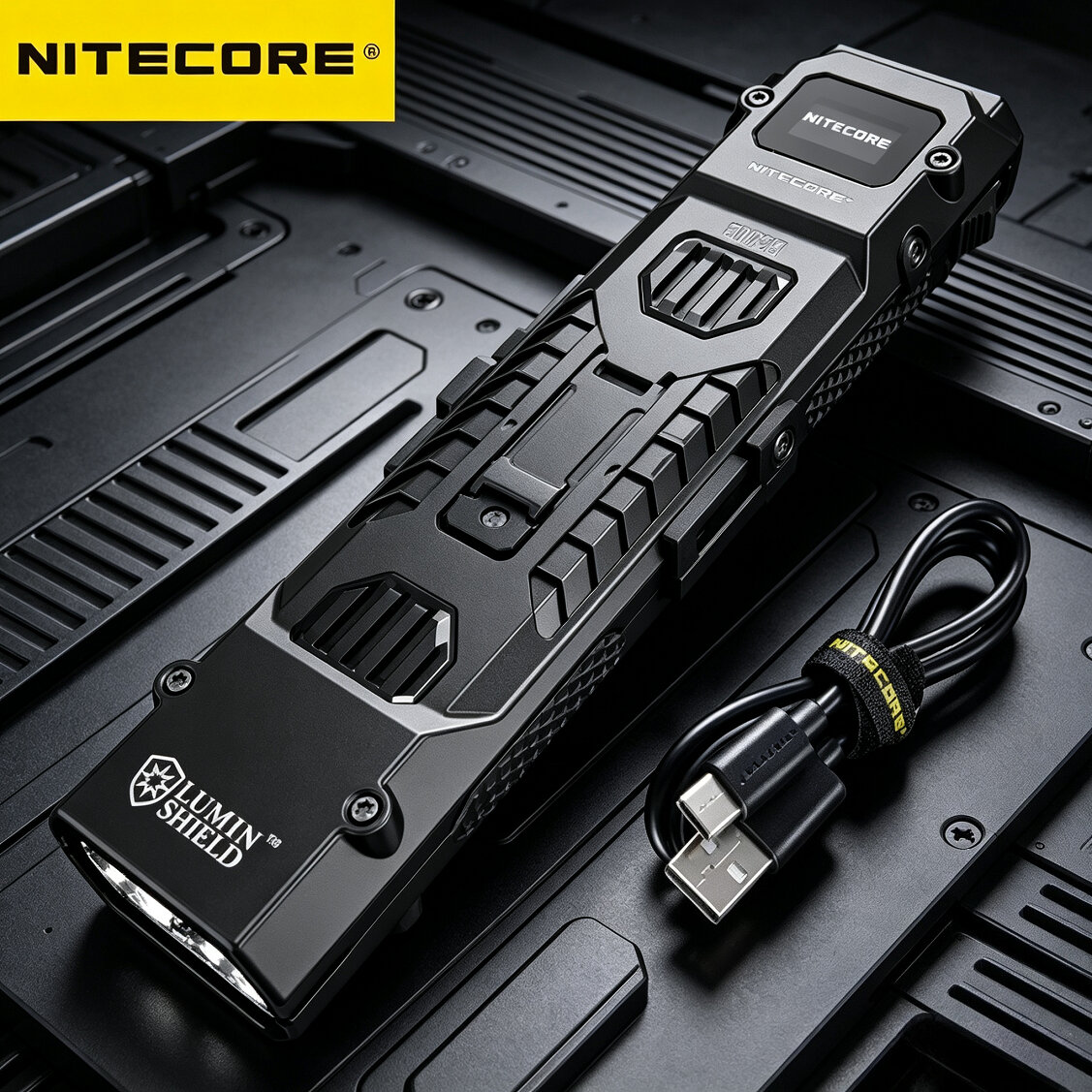NITECORE EDC29 Ultra Slim EDC Flashlight UHi20 6500LMS Wear Resistant Anti Rechargeable Tactical Torch For Camping Emergency