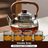 UKR | Heat-Resistant Glass Electric & Stove-Safe Tea Pot