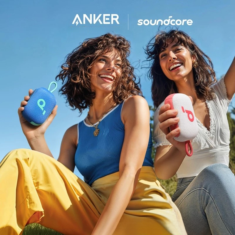 Anker A31X1 Soundcore Select 4 Go Bluetooth Speaker - 5W Crystal Clear Sound, IPX67 Waterproof, 20 Hours Playtime for IOS/Android/PC ราคา 899 บาท*ส่งฟรี