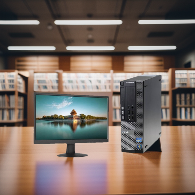 DELL OPTIPLEX Core i3 3rd Gen 8GB RAM 128GB SSD 500GB HDD 1GB Graphic Card 20 inch LCD Keyboard Mouse Speakers. 