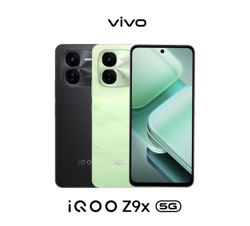 Vivo สมาร์ทโฟน รุ่น iQOO Z9x 5G | Snapdragon 6 Gen 1 CPU | 6.72-inch Display | 8MP Front Camera, 2MP Rear Camera | 6000 mAh Battery | 44W Flashcharge ราคา 8,490 บาท*ส่งฟรี