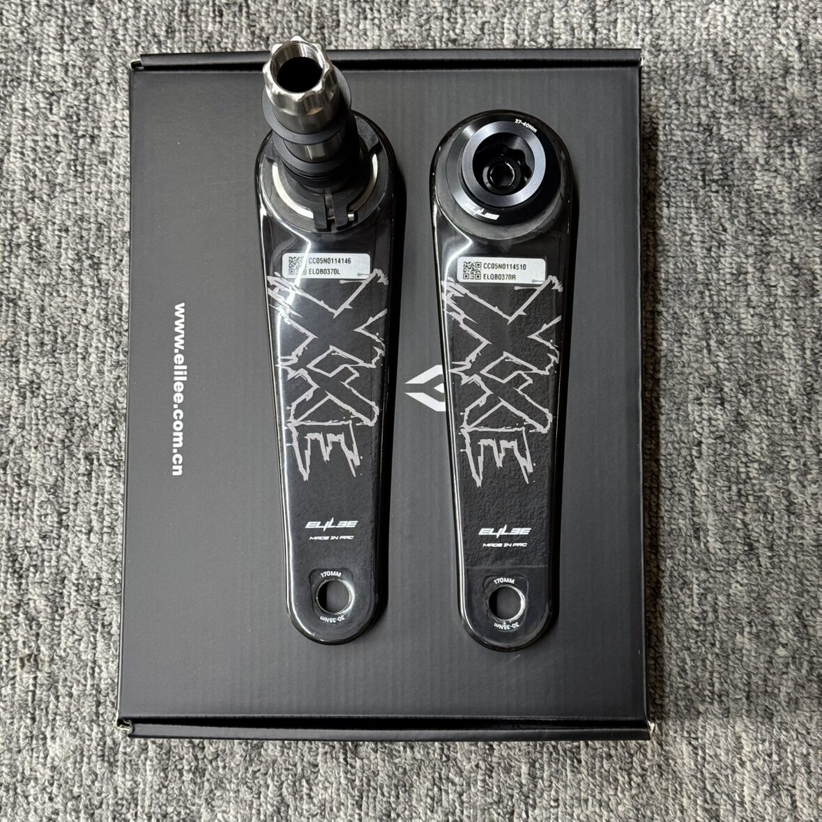 ELILEE XXE X310 Carbon Fiber Crank Sigeyi AXO SL Power Meter