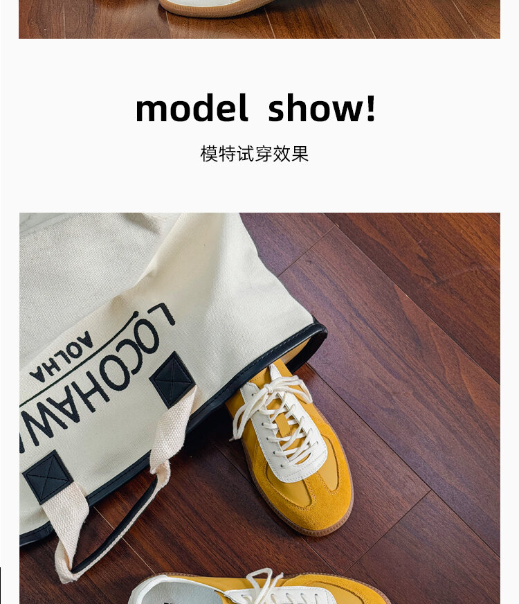 Leather Dequn Shoes Women's Spring 2025 New Style Casual Sport Soft Bottom Versatile Single Shoes Comfortable Breathable · v8