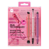 Real Techniques Double Time Brush + Lash Set