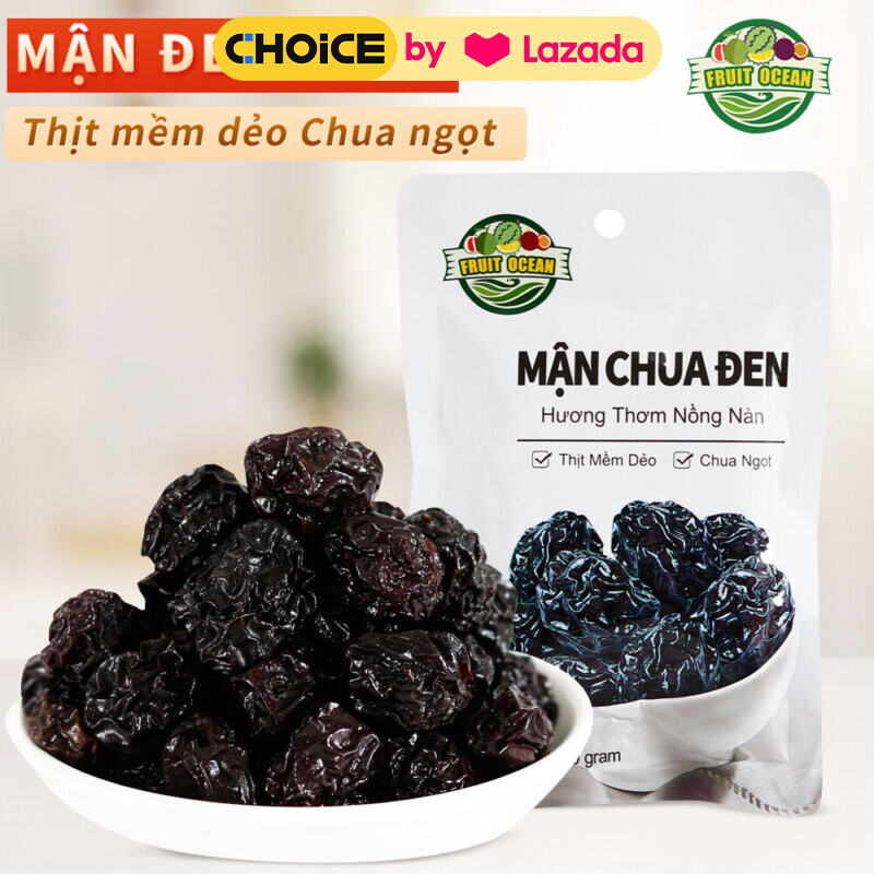 Mận khô, mận sấy khô, 2 gói, chua ngọt, cùi nguyên chất, đồ ăn nhẹ tốt cho sức khỏe, ít đường ít calo, khai vị và hỗ trợ tiêu hóa