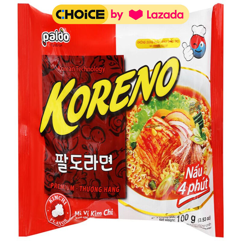 Combo 5 gói Mì Koreno Vị Kim Chi 100g