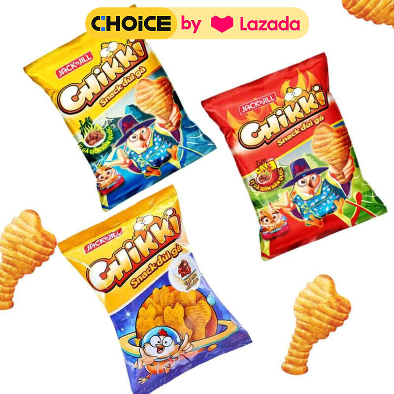 Snack Chikki gà chiên giòn tan Sốt Buffalo Hàn Quốc gói 30gr