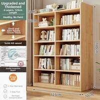 QIUZHISE | Solid Pine Wall-mounted Bookshelf