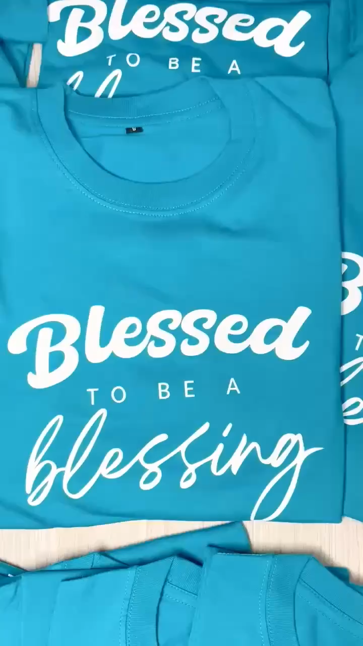 DEKAOS kaos rohani kristen katolik pria wanita anak terbaru baju katun blessed ayat 3003