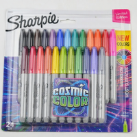 Colorful Sharpie Marker Pen for DIY Handmade Painting Orange Purple Pink Rose Red Sky Blue Oil-Based Pen Writing Tool
