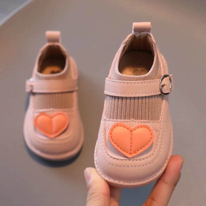 Toddler Shoes Baby Girl Autumn 0-Aged 1-2 Years Autumn Princess Shoes Baby Soft Sole Infants Spring and Autumn Shoes