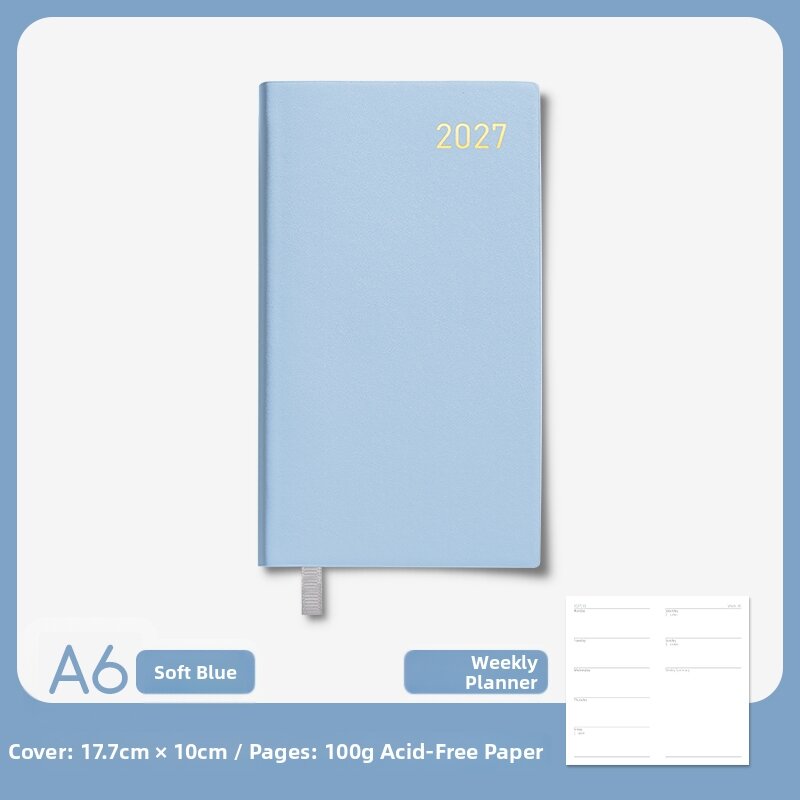 Portable 2027 Diary Planner