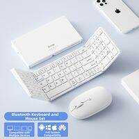 B.O.W | Tri-Bluetooth Foldable Keyboard and Mouse Set Portable Silent
