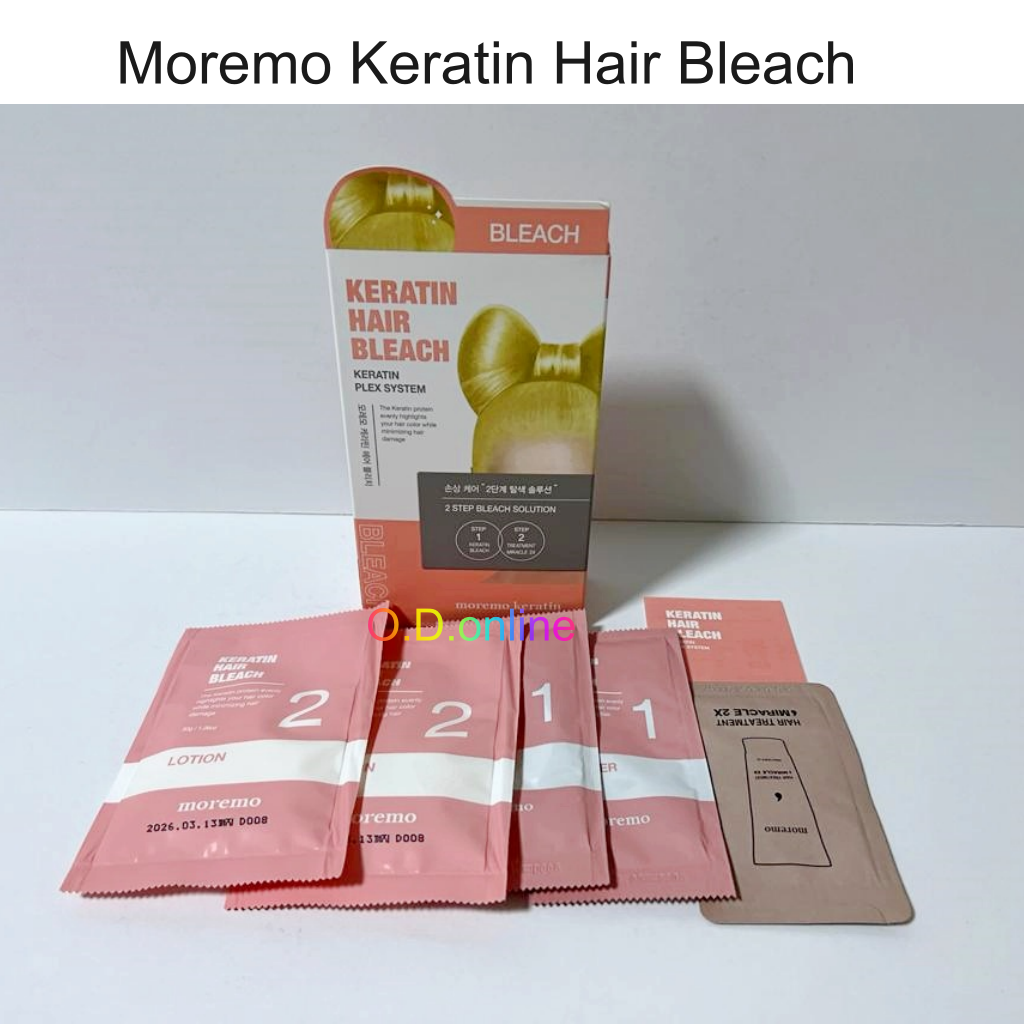 Moremo Keratin Hair Bleach, Keratin Care + Bleaching