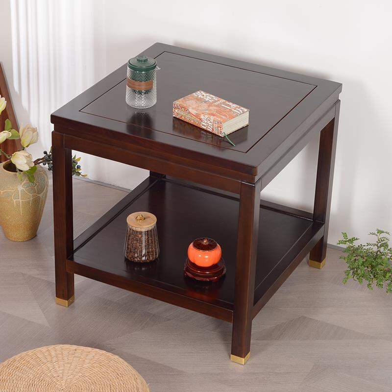Telephone Side Table - Compact Solid Wood Living Room Coffee Table