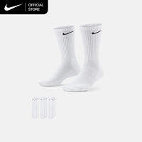 Nike Everyday Cushioned Training Crew Socks (3 Pairs) - White [SX7664-100]