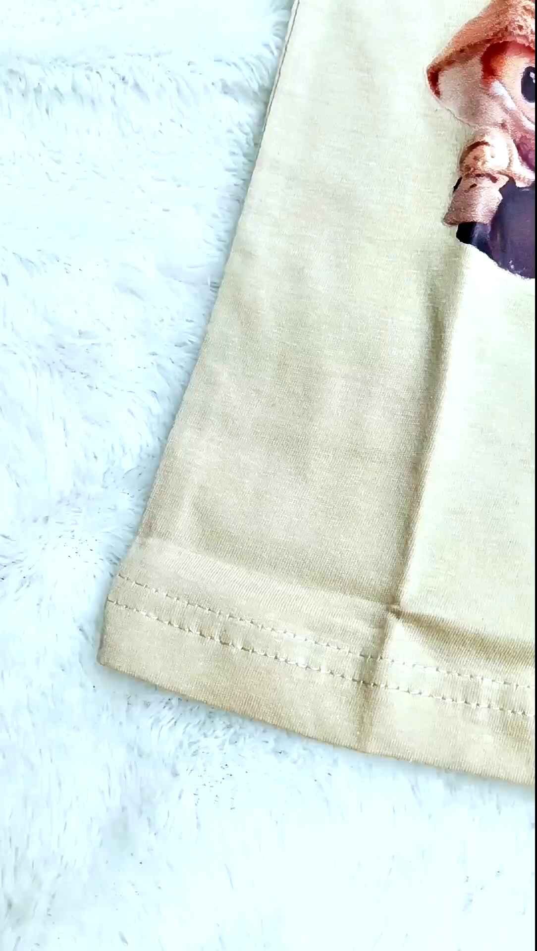 Baju Anak Kaos The Monsters Labubu unisex Anak Laki Laki Perempuan usia 1-10 tahun katun 30s