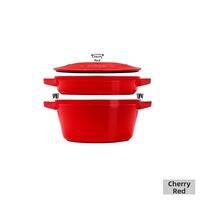 Multi-function Enamel Cast Iron Pot