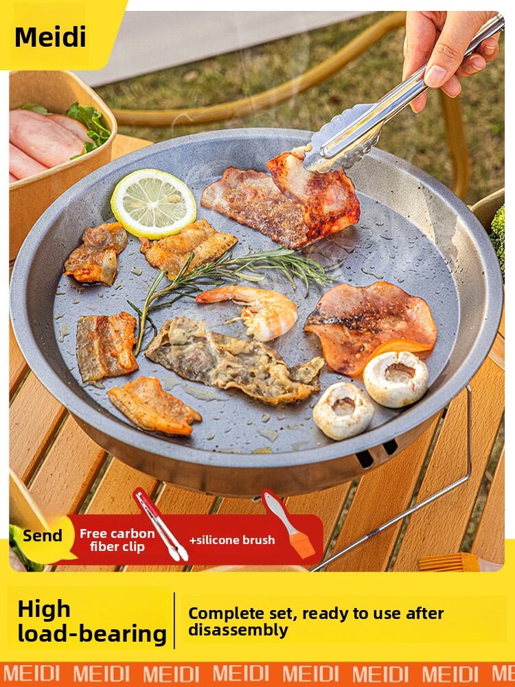 Disposable Bbq Set - Eco-Friendly Biodegradable Pit & Instant Fire