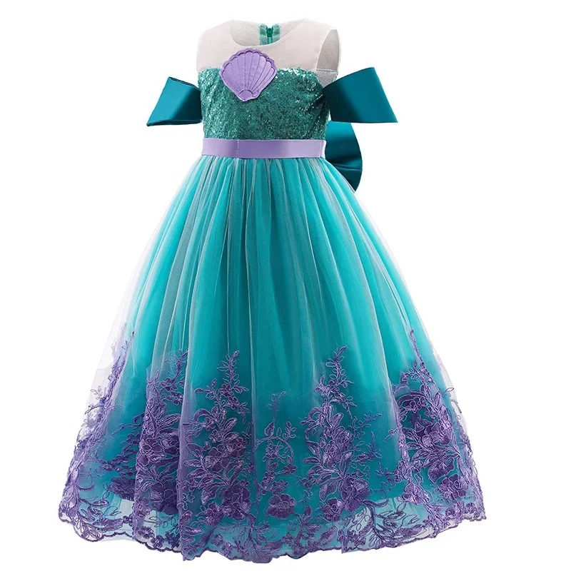 New Mermaid Lace Princess Dress Girls Dress Dress Dress Suit