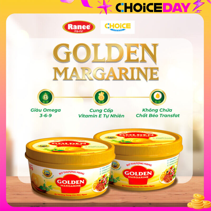 [Choice Label] Combo 2 hộp Bơ Choice Thượng Hạng Golden Margarine 80gr (2 hộp x 80gr)