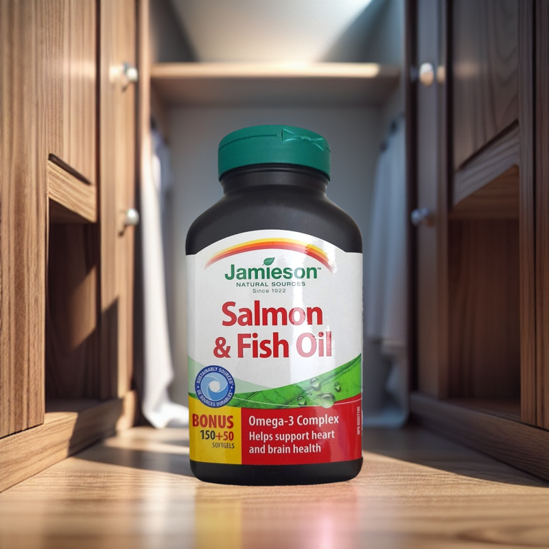 Dầu cá hồi jamieson salmon & fish oil omega-3 complex